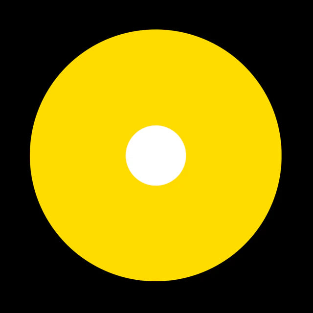 17 mm Glow Yellow