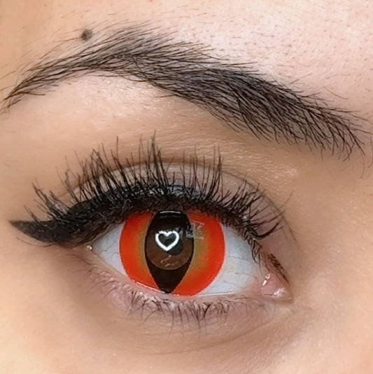 Cat Eye Reddish Brown D21-BR