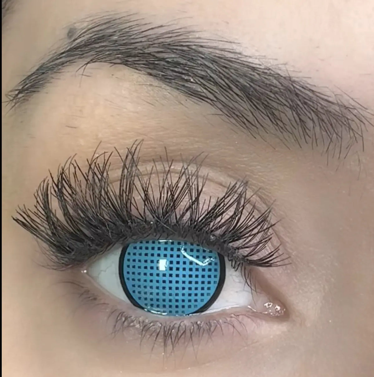 Cyan Mesh R [Semi-Ciego]