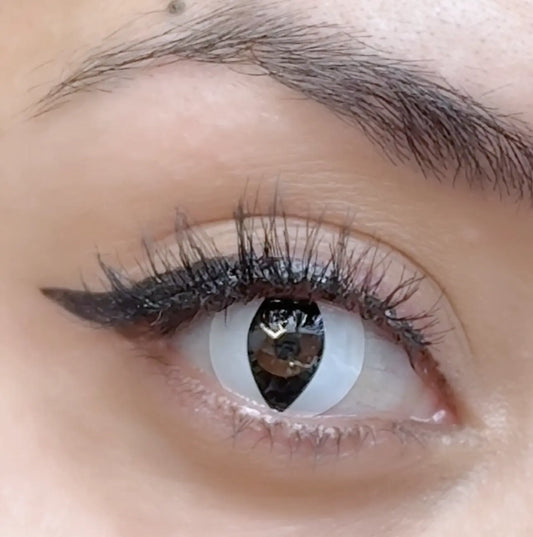 White Cat Eye D21-WH