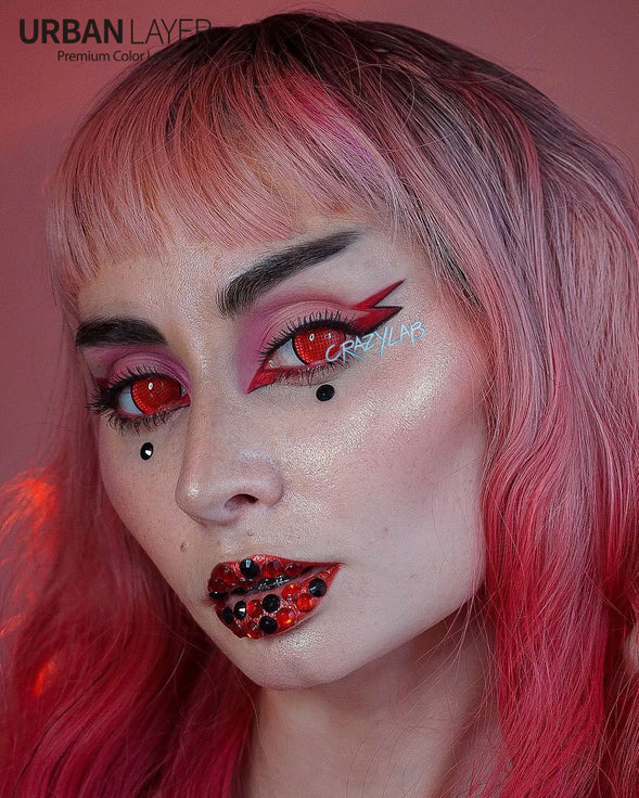 17 mm Red Mesh R
