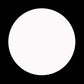 17 mm White Blind
