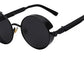 Lentes De Sol Steampunk - Spring - Metálicos - Marco Negro Lente Negro - Protección Uv 400